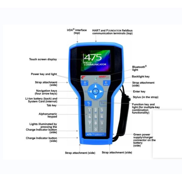 4.8V Battery Hart Field Communicator 32 MB Emerson HART Communicator