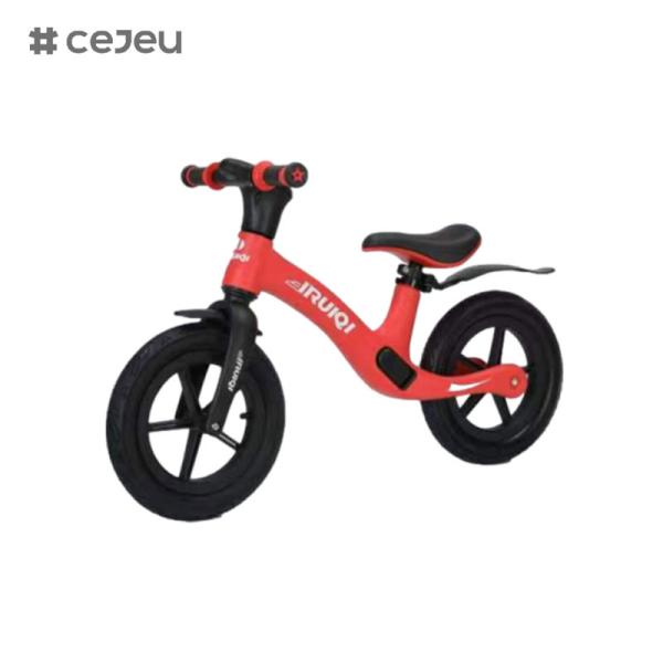 CJ-TXY-201,Early Learning Interactive Push Bicycle with Steady Balancing and Footrest,Pink Black Red Green,Four of color
