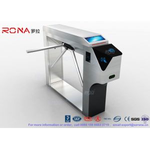 Quality Bar Code Ticketing System Access Control Tripod Turnstile Gate of 304 stainless steel for sale