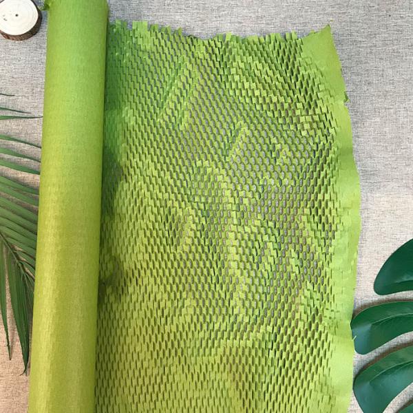 Custom Color Honeycomb Paper Roll 30x50cm Black / White Tear Resistant