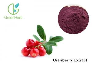 China Cranberry Standardized Extract 25% Anthocyanins , Cranberry Juice Extract on sale