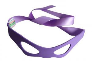 China Personalized Purple Dance Party Eye Mask Made Of EVA Material And With Ribbons at Masquerade on sale