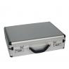 Standard Aluminum Laptop Case With Black Corner Document Pocket Briefcase Aluminum Business Case for sale