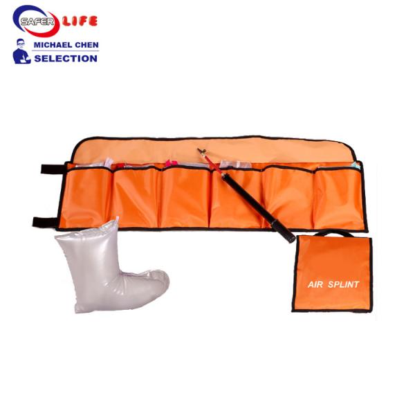 Diy Portable First Aid Kit Set Medical 6 Inflatable Plastic Splint Air Filled