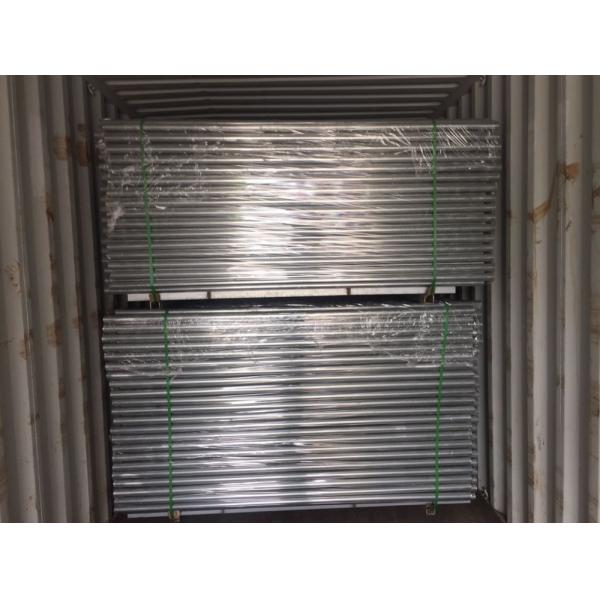 chain link temporary construction fence panels 6FT X 10F Mesh 2 3/8 " x 2 3/8" ( 60mm x 60mm ) x 12 gauge wire