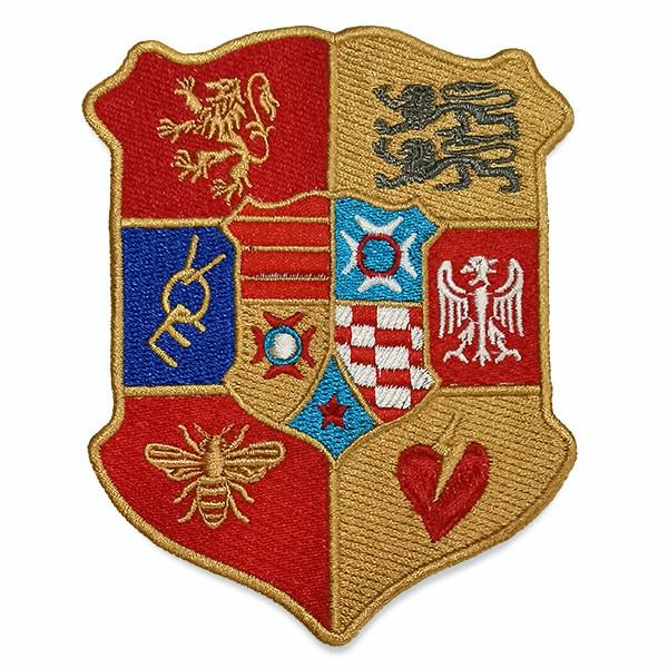 Polyester Threads Custom Embroidered Patches Personalized Velcro Patches