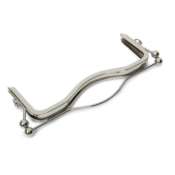 Collapsible Metal Clutch Frame Hardware Arch Shaped ODM Purse Accessory