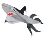 Durable 3D Kite With 30m String Line Fabric Splicing Pattern Design