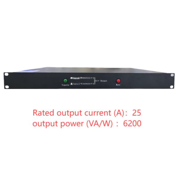 Buy 220V Dual Switching STS Single-Phase Relay Static Transfer Switch With A Current Range Of STS25S / STS25D 25A For Dual-Channel AC Power at wholesale prices