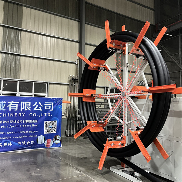 PP PPR PE PVC Pipe Extruder Machine , HDPE Extruder Machine Manufacturers