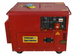 China 3500T Small Quiet Diesel Generator Red Low Noise Diesel Generator on sale