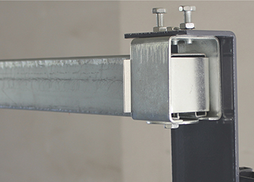 Access Control 3 Sides Wire Mesh Security Cage , Warehouse Security Cage 20* 10 *10