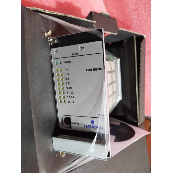 EMERSON A6740 16Ch Output Relay Module For Plant'S Most Critical Rotating Machinery