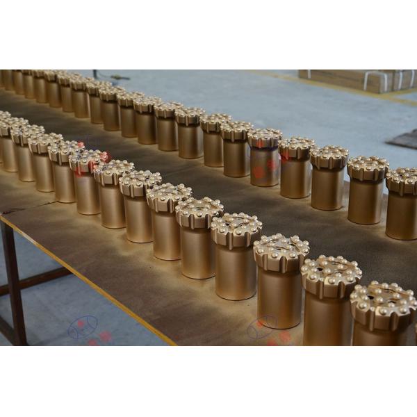 T51 Button Bit Threaded Drill Bit Down The Hole Hammer Bit