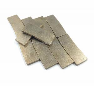 Quality Grooved Cutting Segment for Saw Blade Machine Granite Marble for sale