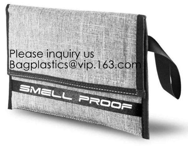 Smoker Smell Proof Bag Store all Smelly Smoking Accessories Herb Tobacco Pouch Bag k Smoke Smellproof Pouch Custom