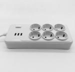 Multi - Function Plug Row Plug With USB Charging Smart Socket Switch To Insert