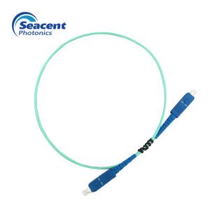 China 2.0mm UPC SC SC Fiber Optic Patch Cord Multimode With PVC / LSZH Material on sale