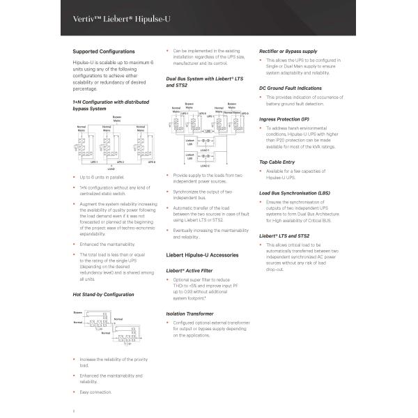 Output Power Factor 0.9 80KVA 80KW 500 KW 500KVA 400V THREE PHRASE Pure Sine Wave UPS