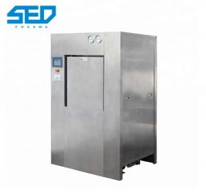 China SED-2.5MM 304 Stainless Steel 4.5KW High Temperature Pulsating Vacuum Autoclave For Pharmaceutical Weight 2300KGS on sale