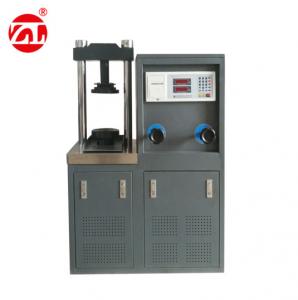 Quality Building Materials Electro - Hydraulic Pressure Test Machine Overload Protection for sale