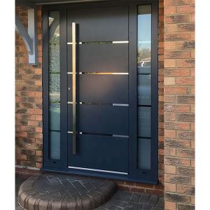 Quality Exterior Entrance Front Main Gate Steel Security Doors Modern Residential for sale