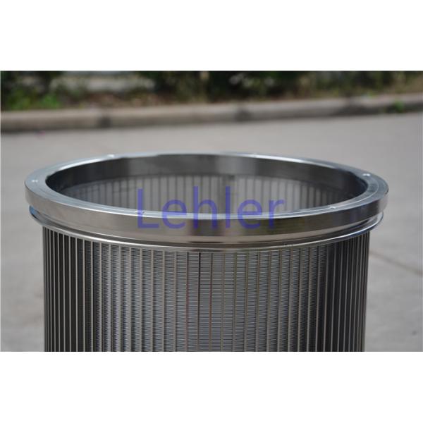 Perfect Roundness Pressure Screen Basket Non - Clogging Construction