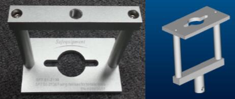 Toys Testing Equipment EN14350-1 Aluminum Alloy Pacifier Fixed Safety Test Fixture