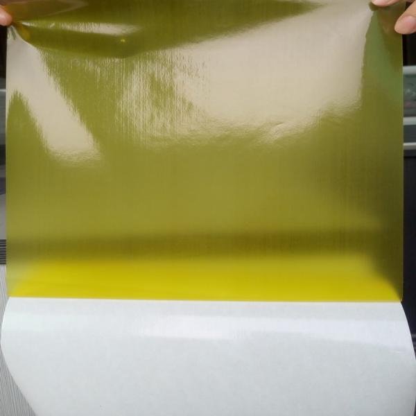 Plain Eggshell Sticker Paper , Destructible Vinyl Egg Shell Sticker Rolls