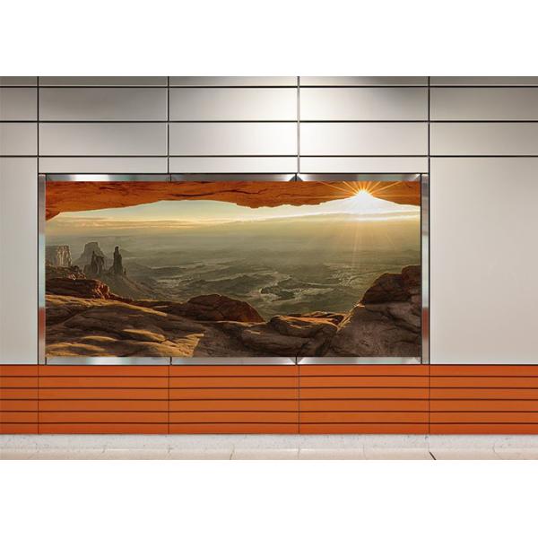 Aluminium Alloy Indoor LED Displays Digital Signage Advertising Quick Installation