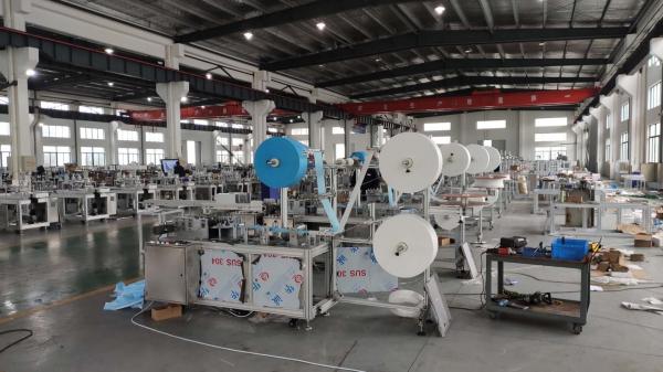 9 KW 130 Pcs / Min 99% 3 Ply Mask Making Production Line