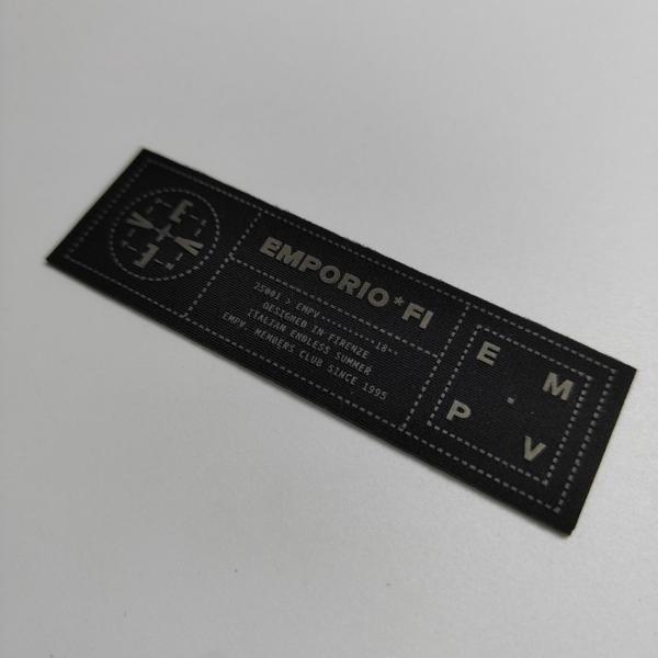 3D Silicone Heat Transfer Logo Eco Friendly Adhesive Iron On Transfer Label