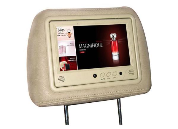 Buy Remote control Car Seat LCD Screen Player With IR Sensor , Memory Card Insert at wholesale prices