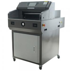 China E4908T Electric Paper Cutter Machine Higher Efficiency Lower Noise Faster Speed on sale