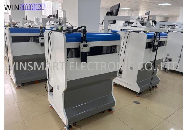 Buy Rotatable Dispensing Head Customizable IPC Control Card SMT Glue Dispenser Machine with Conveyor Belt and Work Table at wholesale prices