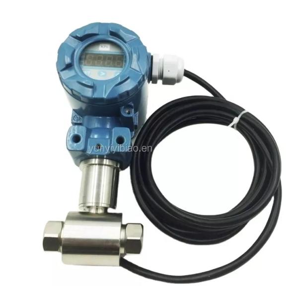 Stainless Steel Differential Pressure Gauge Digital Display For Water 4 20mA