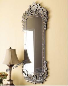 Quality 59 Inches Long Venetian Wall Mirror For Bedroom / Living Room Easy Clear for sale