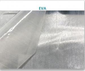 China EVA Hot Melt Adhesive Film For Weaving Mark / Trademark / Embroidery Badge on sale