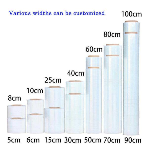 LDPE 80 Gauge Shrink Wrap Roll 12 15 17 20 Micron Multipurpose