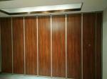 Soundproof Operable Movable Acoustic Partition Wall With Aluminium Tracks