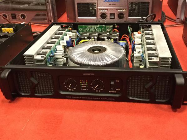 Buy 2 Channel Power Amplifier With Stable Circuit And Delicate Color High-Power Ring Transformer And Pure Copper Transformer at wholesale prices
