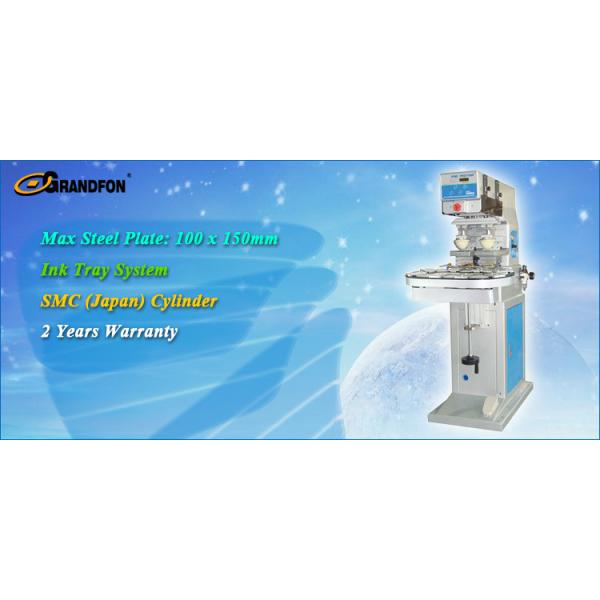 factory supply digital pneumatic 2 color pad printer with conveyor for toys