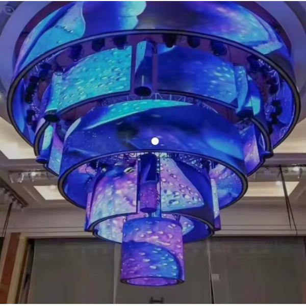 Custom Indoor Flexible LED Display P2 P3 P4 P5 LED Video Wall Panel ODM