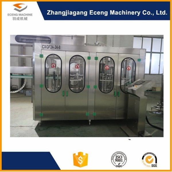 18 Filler Valves Smart Oil Bottle Hot Filling Machine With 6 Capping Heads