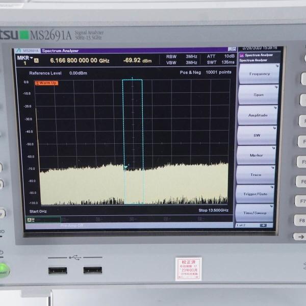 50Hz-13.5GHz Digital Signal Analyzer , Anritsu MS2691A Spectrum Analyzer