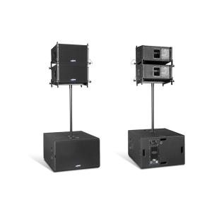 powered 10 inch pro 2 way active line array speaker system T10/T25