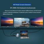 USB C Interface Multi-Function Type-C Dock With SD TF Adapter OEM/ODM Acceptcabl