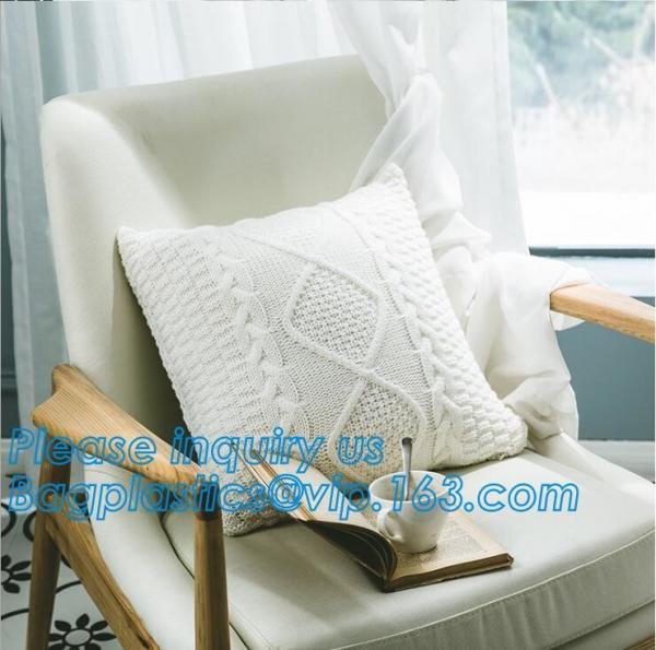 Wholesale creative double sided printing cheap cushions geometric deer custom cushion cover 50x50,applique work cushion