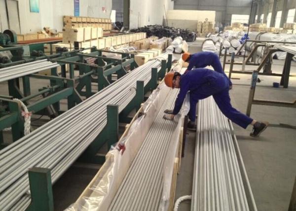 Buy ASTM A312 Stainless Steel Welded Tubes / Pipes TP321H Chemical Fertilizer Applied at wholesale prices