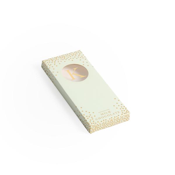 Custom Color Printed Coated Paper Packaging Box With Embossing Foil Gold Logo